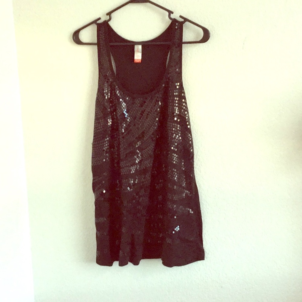 Black sequin top /dress